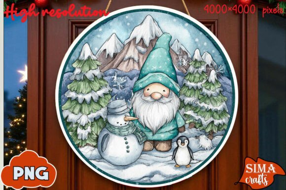 Christmas Ornament Sign, Christmas Illustrations