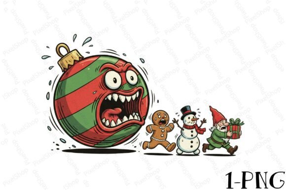 Funny Gingerbread Cookie Png: Christmas T-Shirt Designs