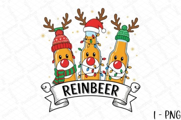 Merry Christmas Reinbeer Beers Png: A Designer’s Review