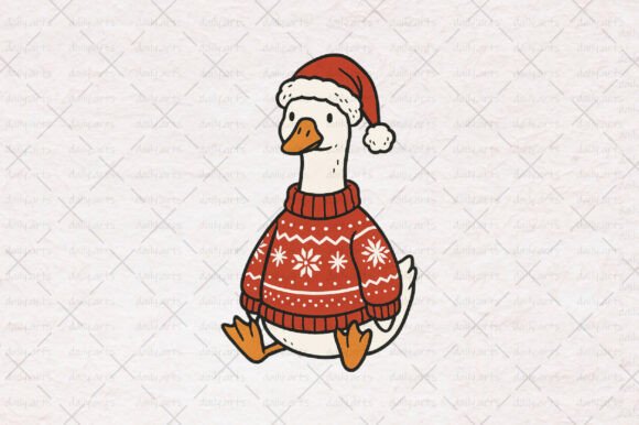 Review: Christmas Goose Santa Goose PNG Illustrations