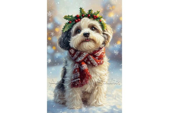 Review: Christmas Havanese Winter Dog Art Print