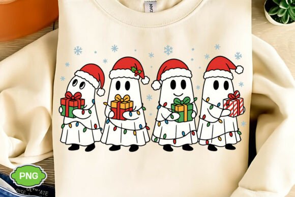 Review: Spooky Christmas Ghost PNG Illustrations
