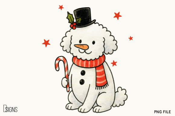 Reviewing Bichon Frise Snowman Illustrations