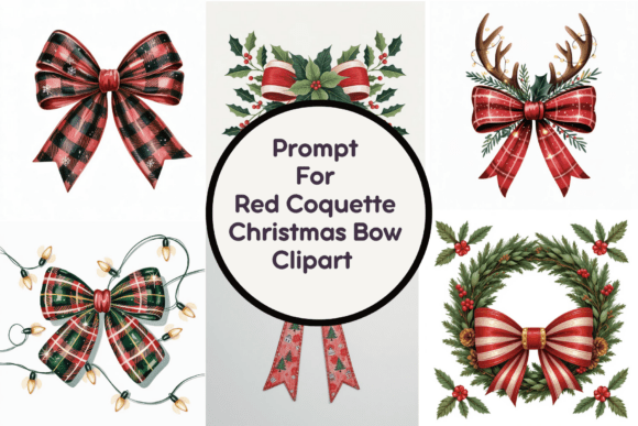 Reviewing the Red Coquette Christmas Bow Clipart