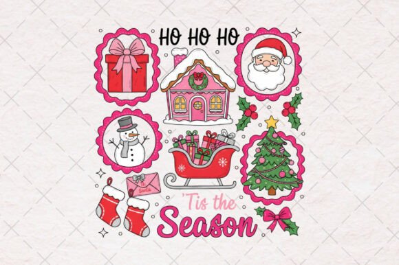 Tis the Season PNG: Festive Illustrations